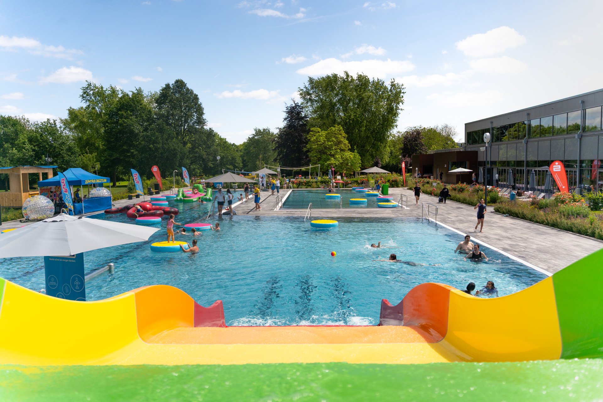 Familienspecial zum Ausklang der Sommerferien Das Bild zeigt das Vitelliusbad in Wittlich.