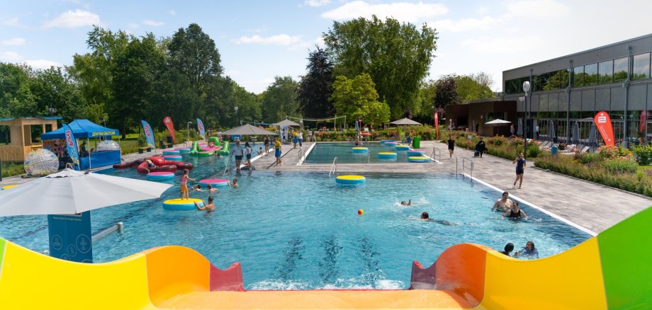 Familienspecial zum Ausklang der Sommerferien Das Bild zeigt das Vitelliusbad in Wittlich.