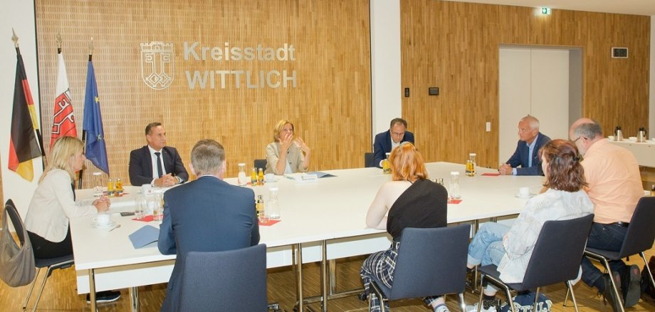 Pressekonferenz im Rathaus Wittlich 