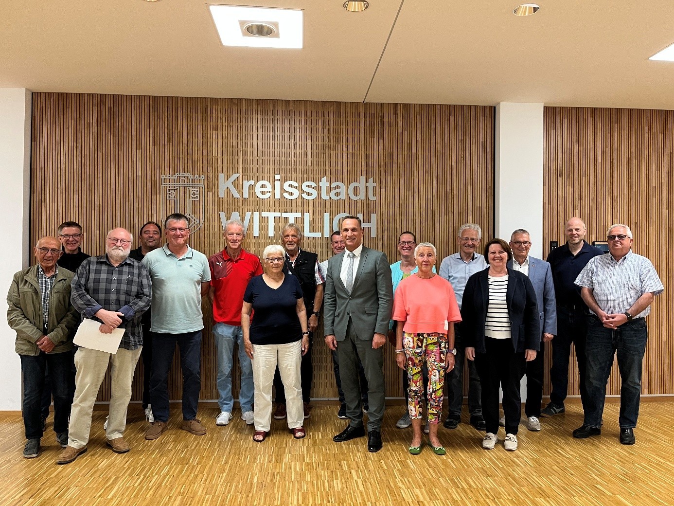 Das Foto zeigt die Mitglieder der Beiräte der Stiftung Stadt Wittlich.