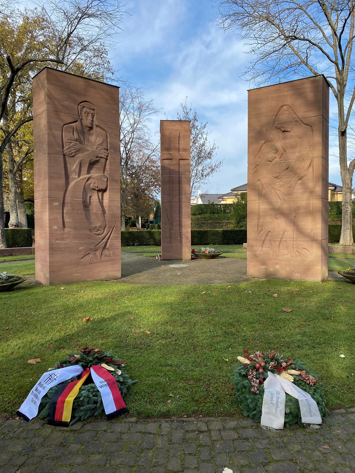 Volkstrauertag Friedhof Burgstraße