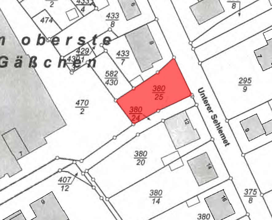 Grundstück Unterer Sehlemet