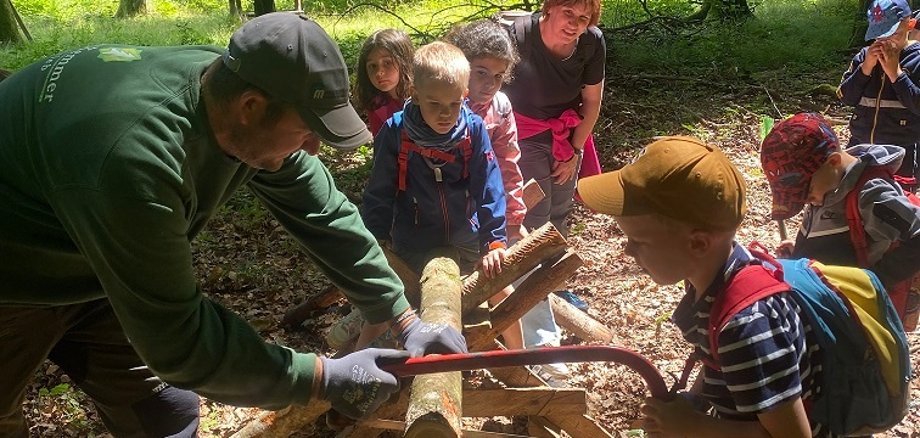 Waldtag der Kindergartenkinder 