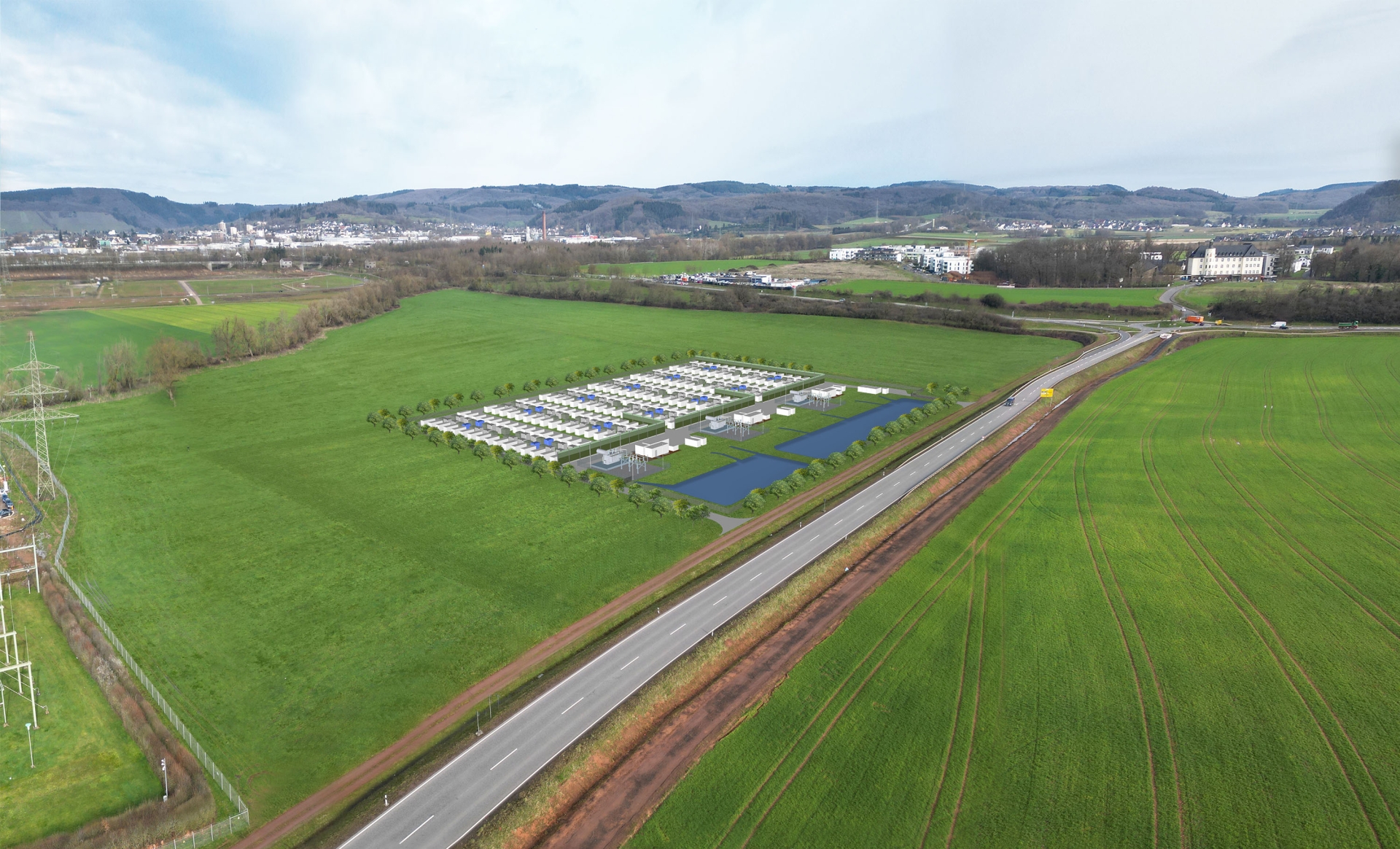 Rendering Batteriespeicher