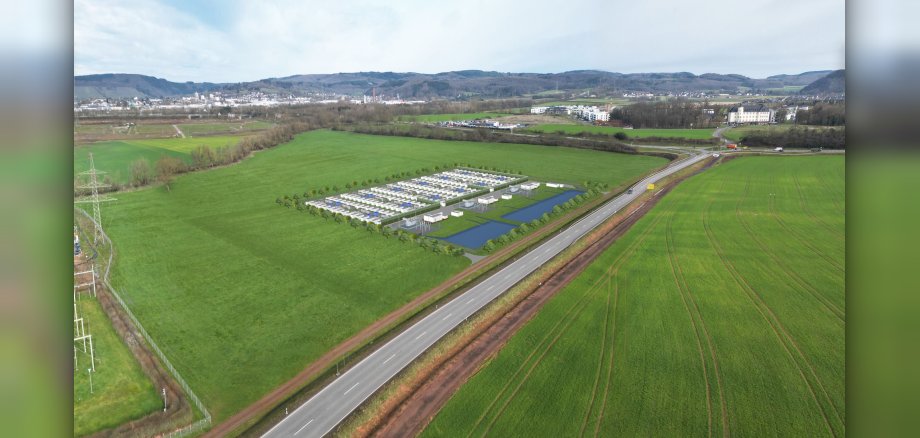 Rendering Batteriespeicher