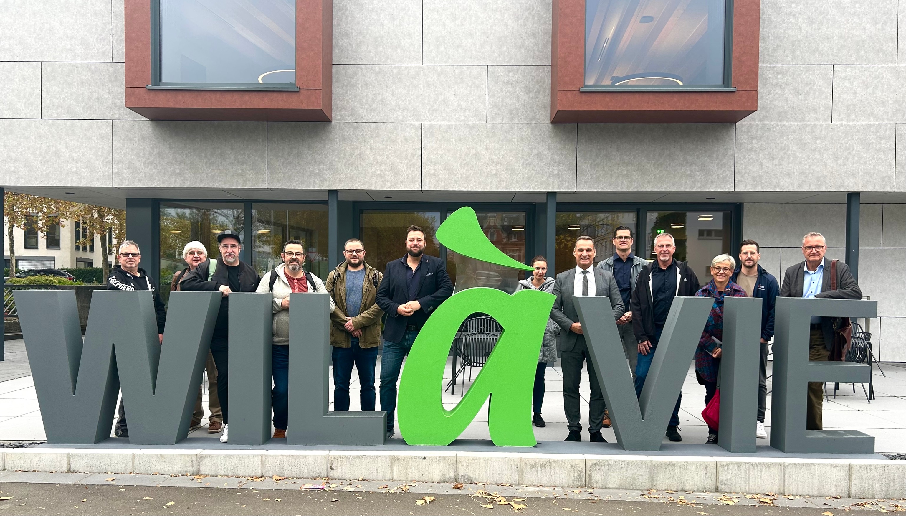 Der Oberbürgermeister und die Fraktionsspitzen des Stadtrates der Stadt Lahnstein waren begeistert von dem Wilàvie.