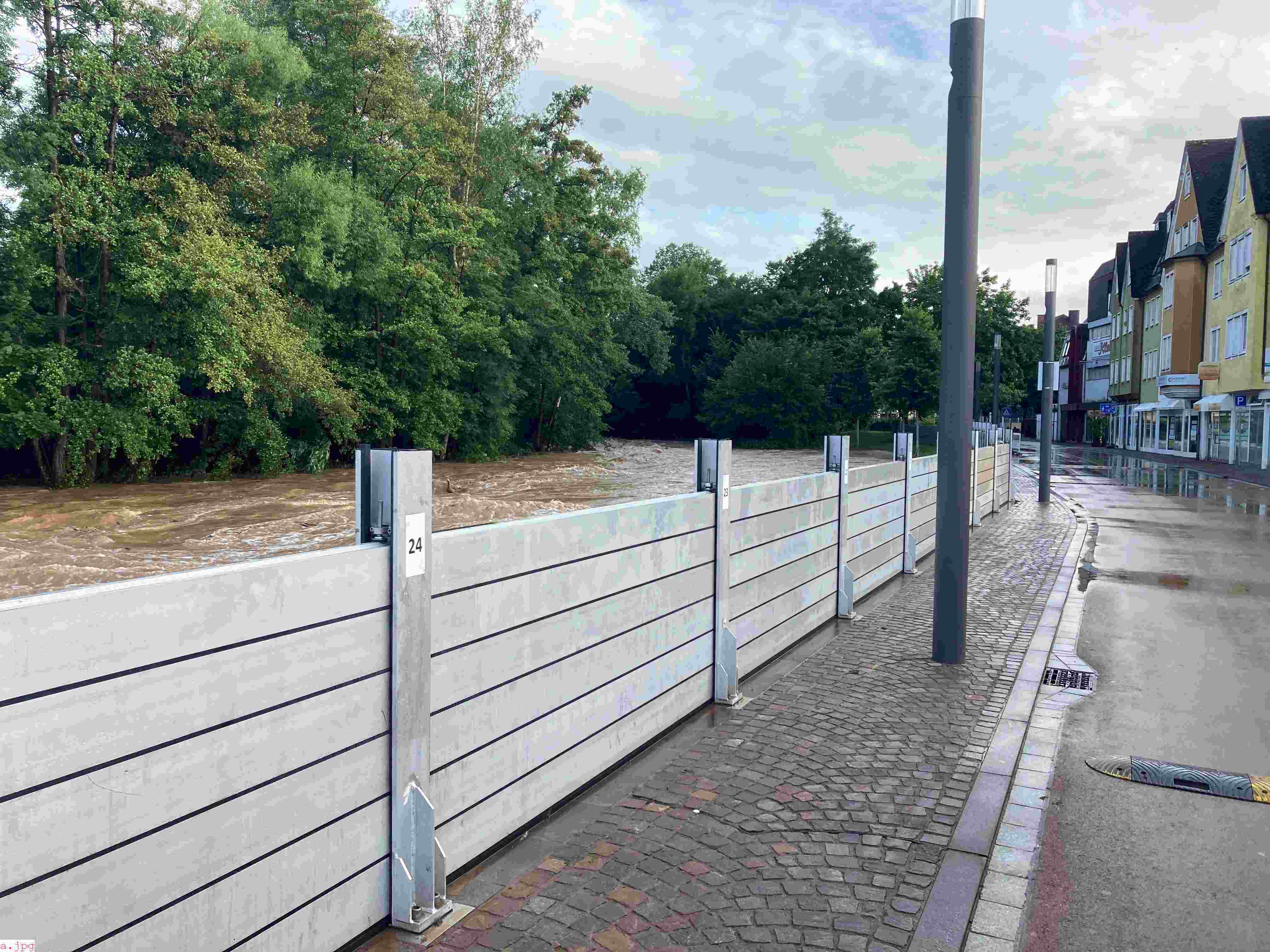 Technischer Hochwasserschutz Lieser