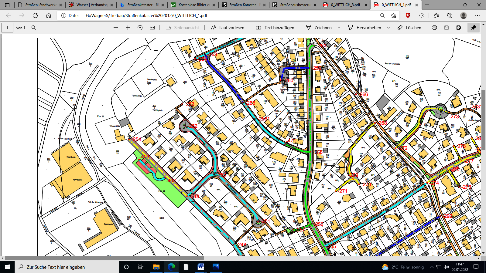 Auszug Kataster Auszug Kataster