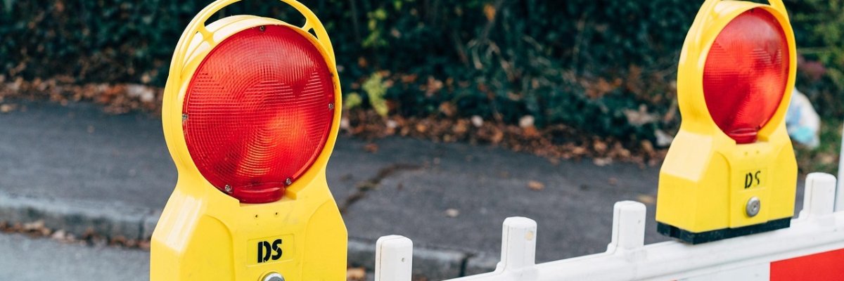Straßensperrung Straßensperrung