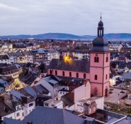 St. Markuskirche Wittlich von oben