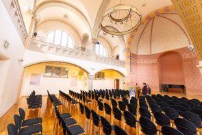 Einstiger Gebetsraum in der ehemaligen Synagoge