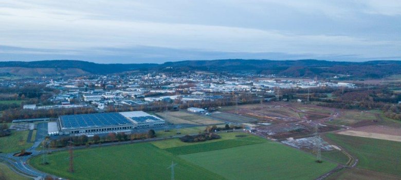 Industriegebiet 3 Nord von oben