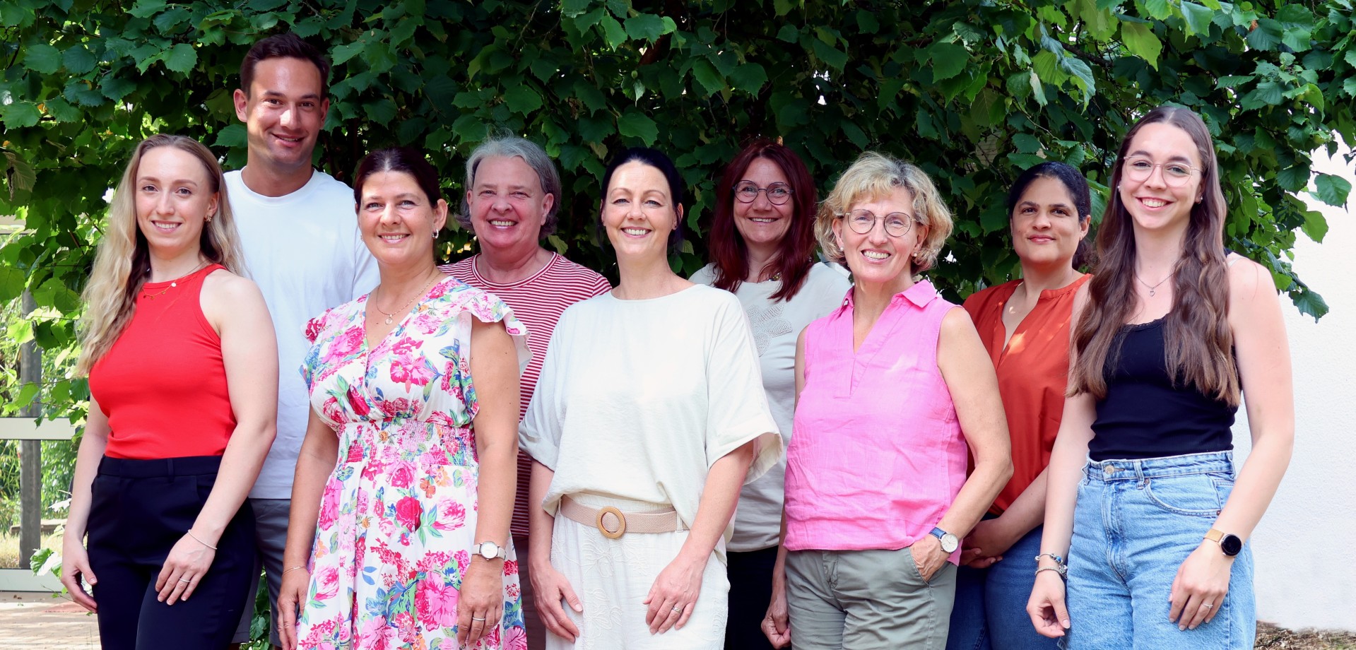 Teamfoto Auf dem Bild ist das Team der Kita Bombogen.