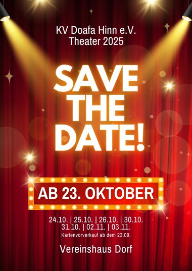 Red Blue Playful Illustration Theater Club Open Recruitment Flyer  - 1 Red Blue Playful Illustration Theater Club Open Recruitment Flyer  - 1
