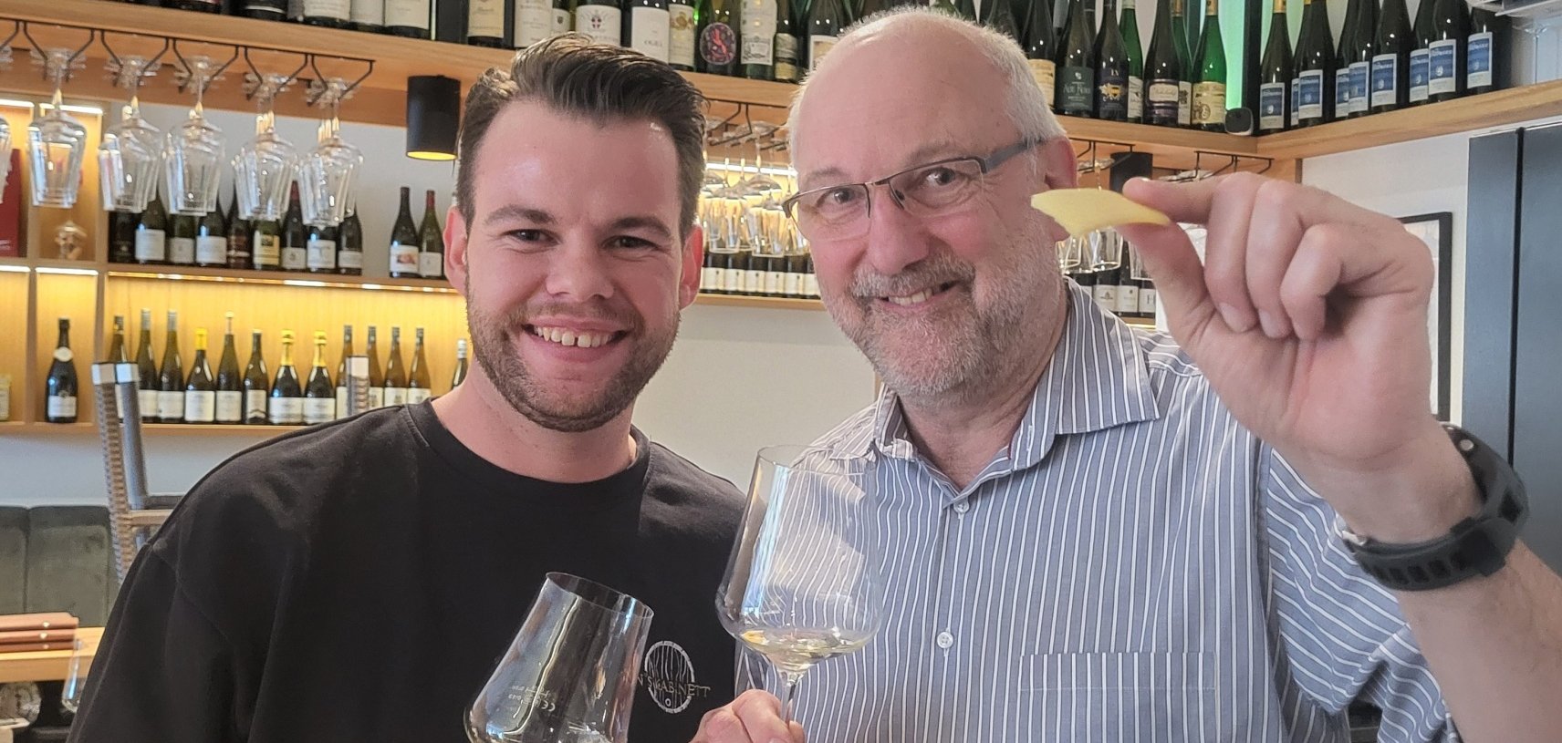 Die Gastgeber Fusenig und Gross