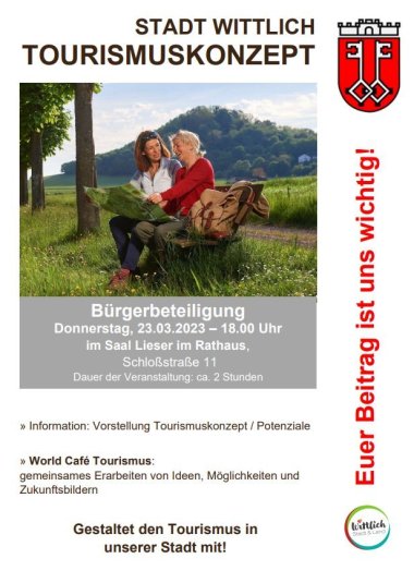 Plakat Einladung zum World Café Tourismus