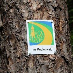 Wegschild im Meulenwald