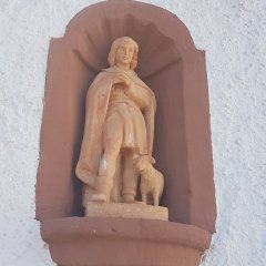Heiligenfigur Kirche Dierscheid