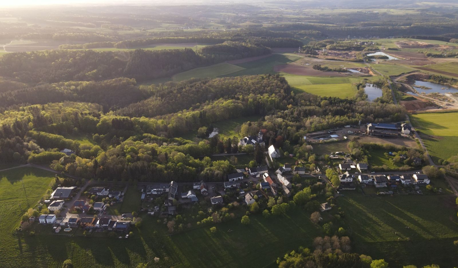 Blick auf Dodenburg