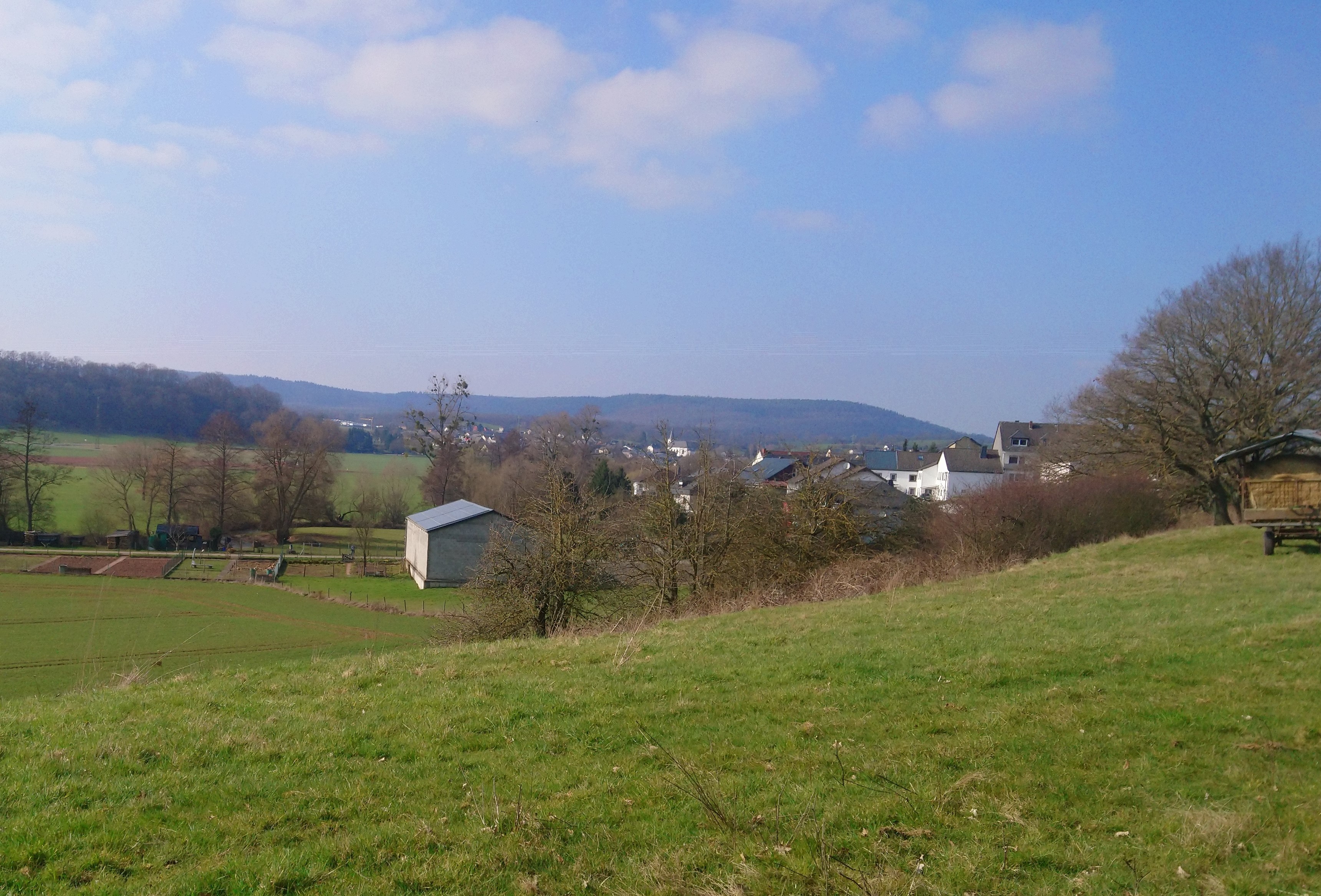 Blick auf Esch