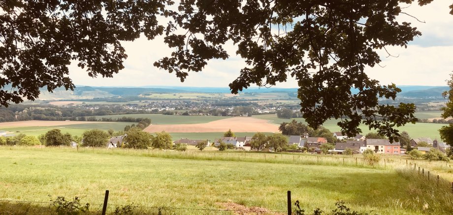 Blick auf Hetzerath