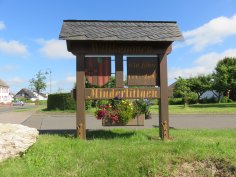 Eingangsschild Minderlittgen