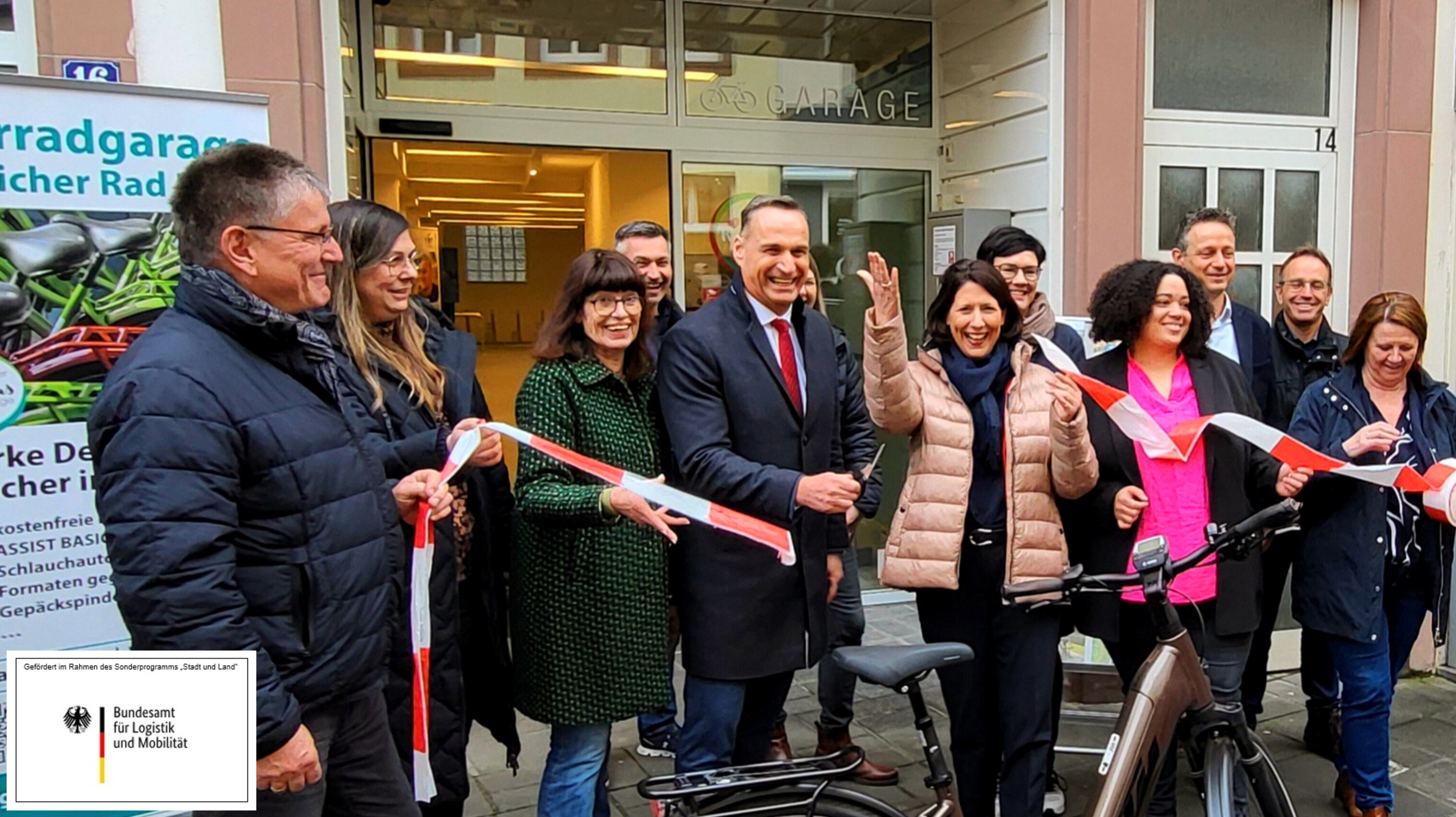 Gefördert im Rahmen des Sonderprogramm "Stadt und Land" vom Bund
