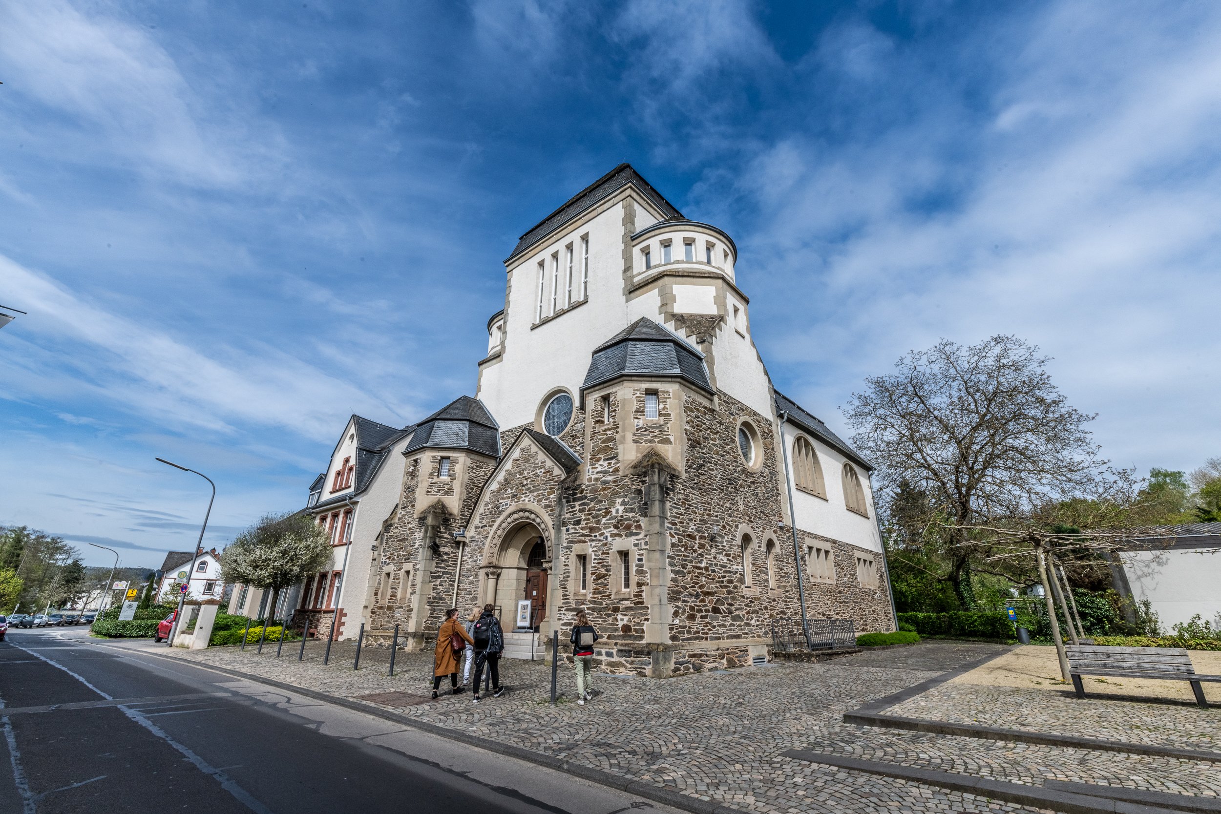 Eingang zu Synagoge Wittlich