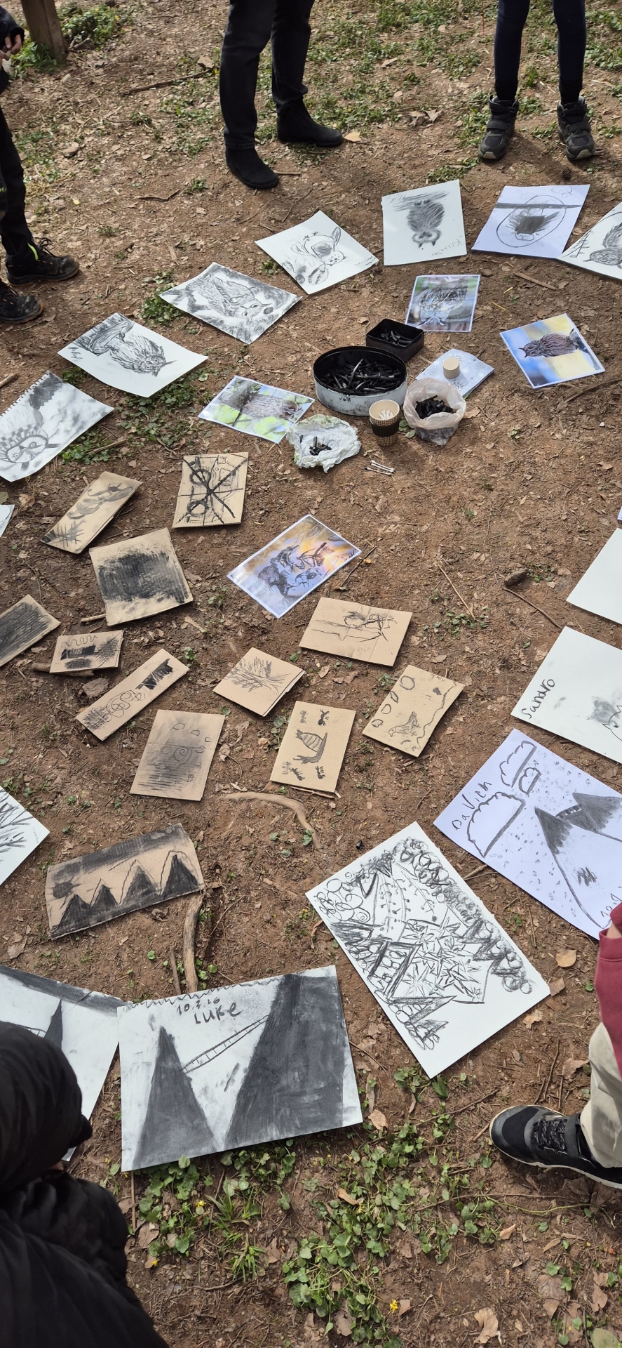 Holzkohlekunst Holzkohlekunst