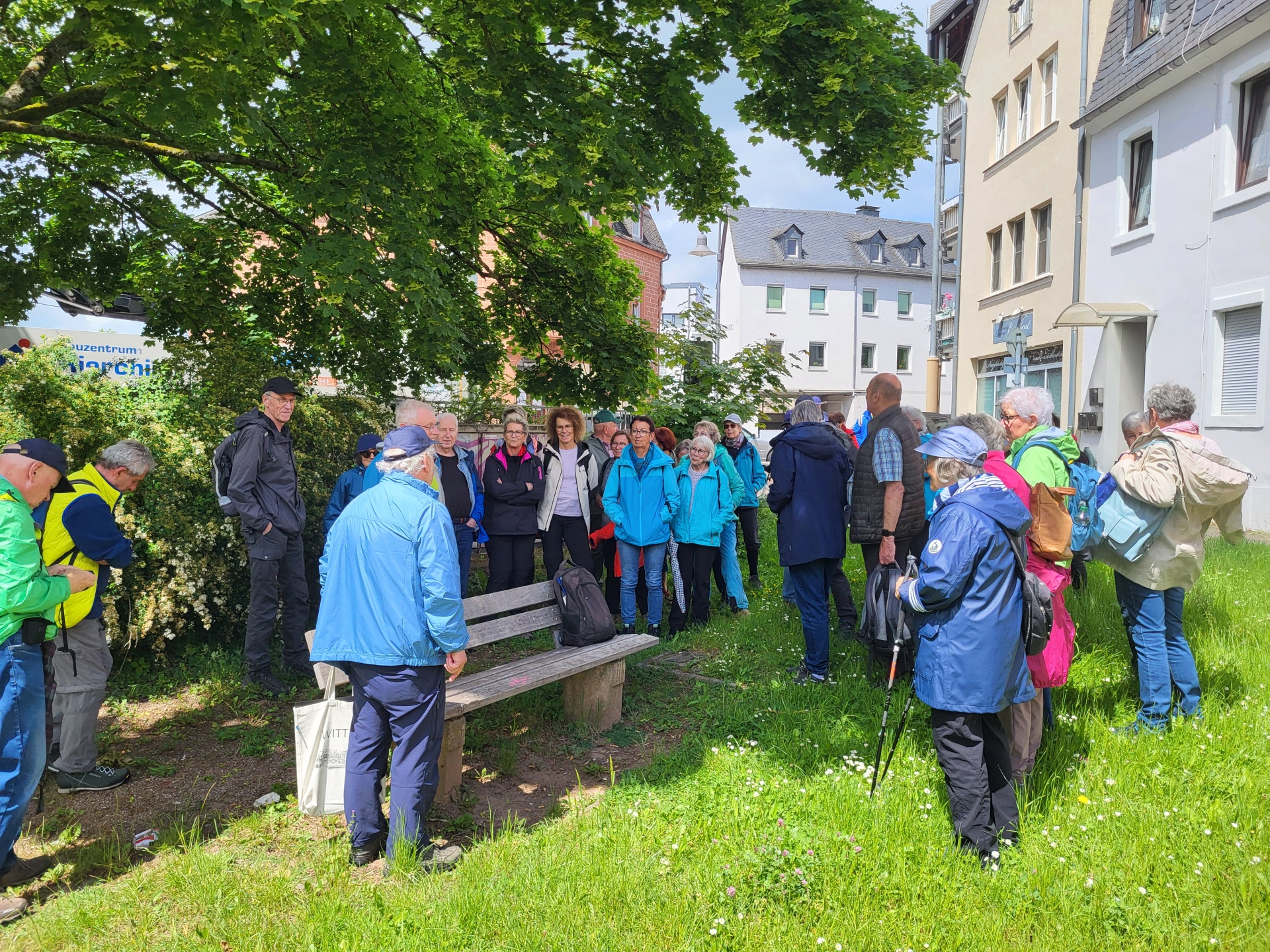 Start der Mühlenwanderung