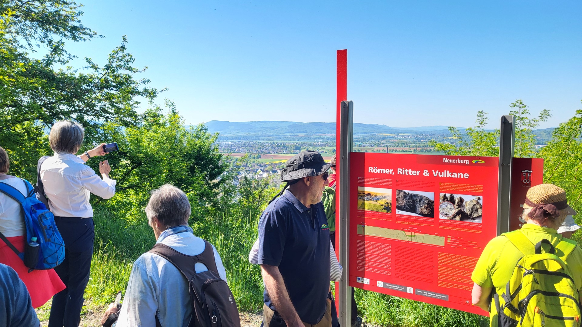 Schautafel zur Wittlicher Senke