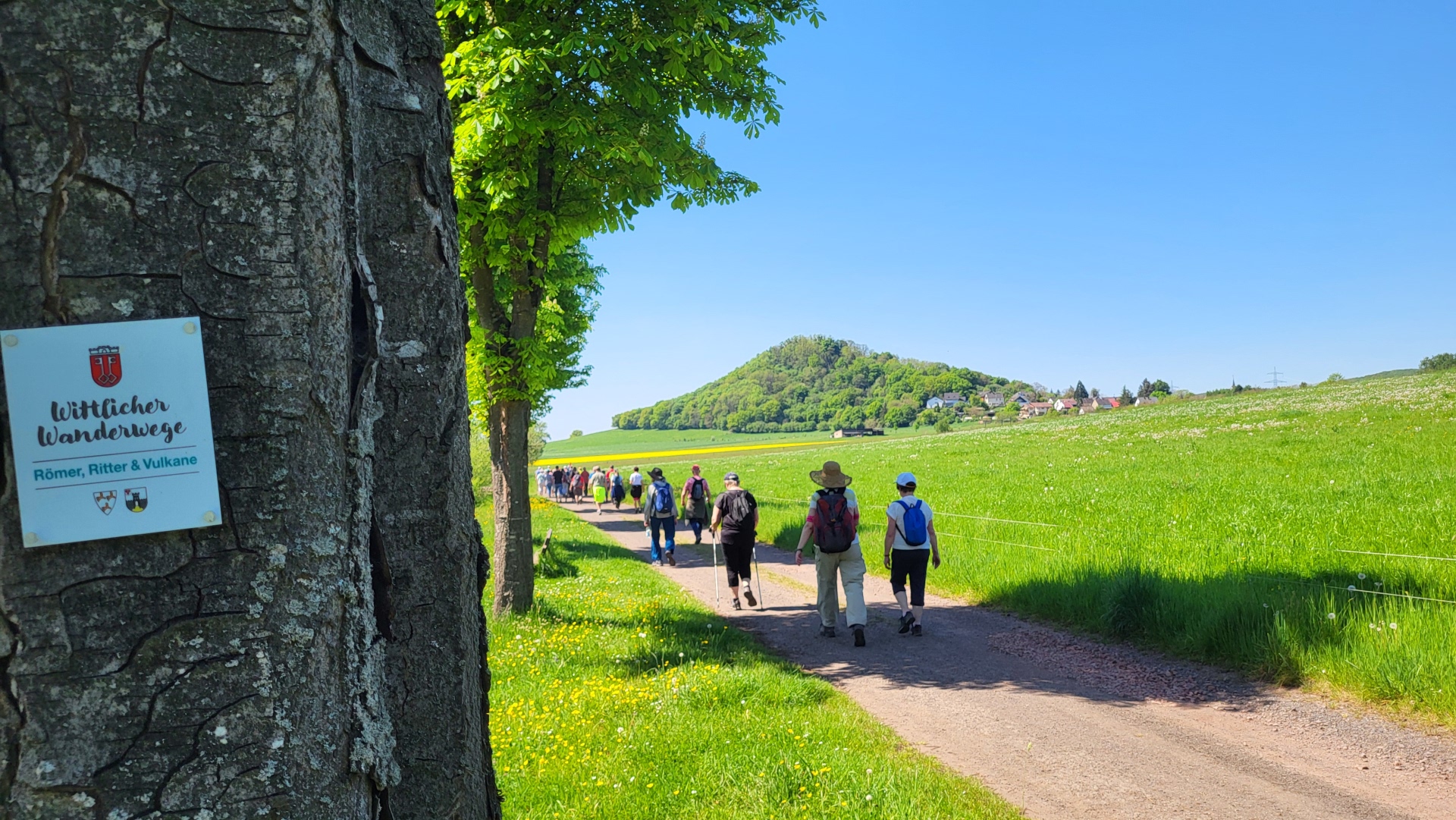 Wanderer im Wittlicher Tal