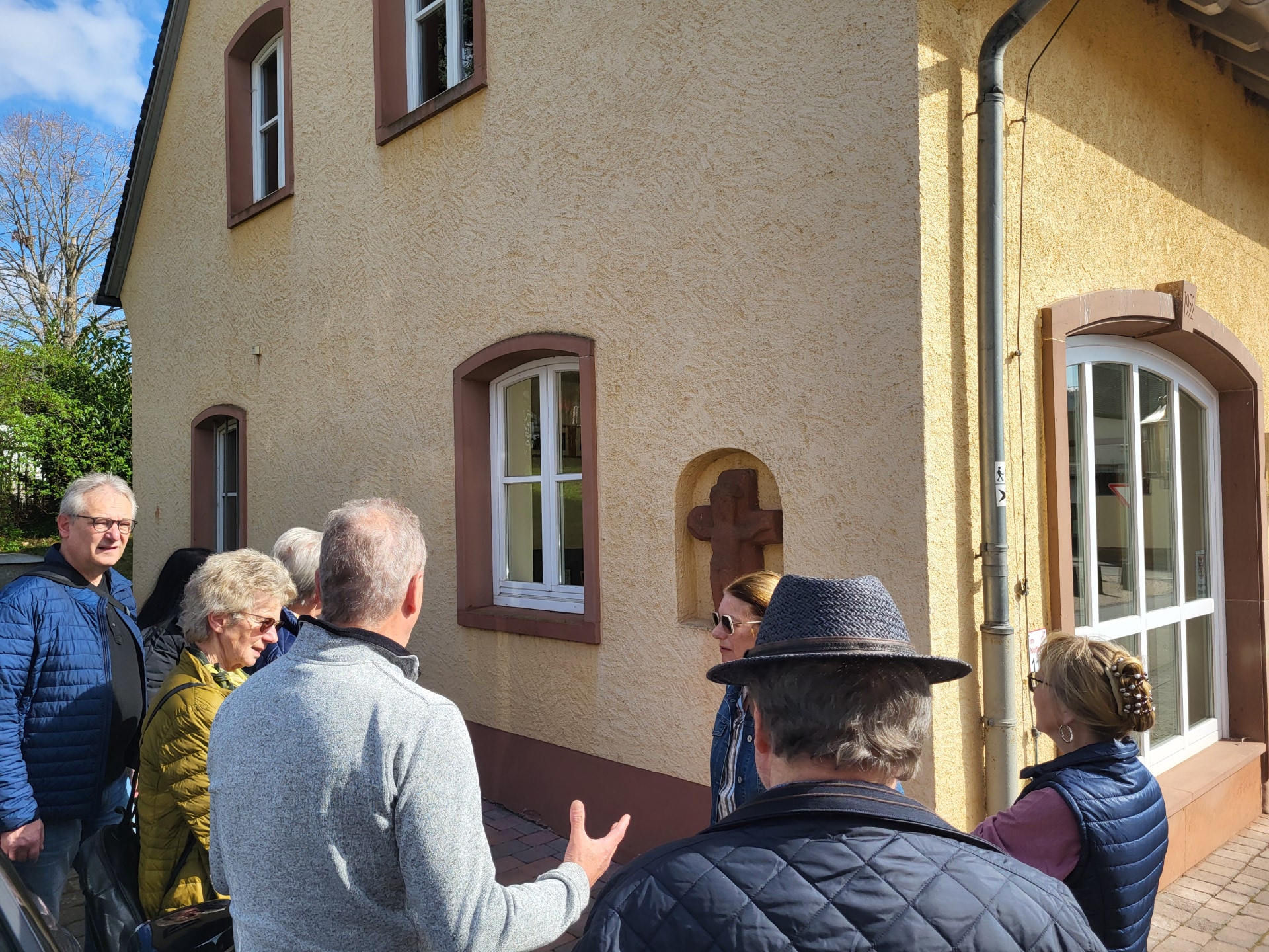 Start am Galgenkreuz in Dreis
