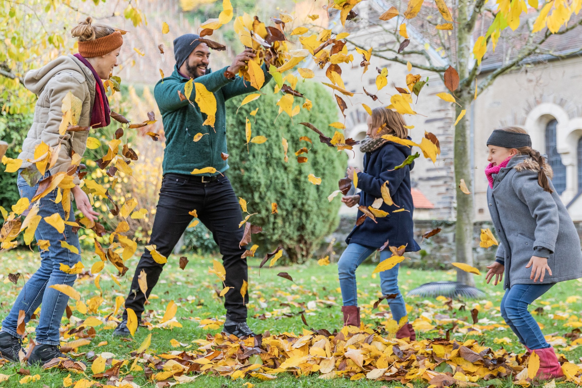 Mit der Familie unterweg