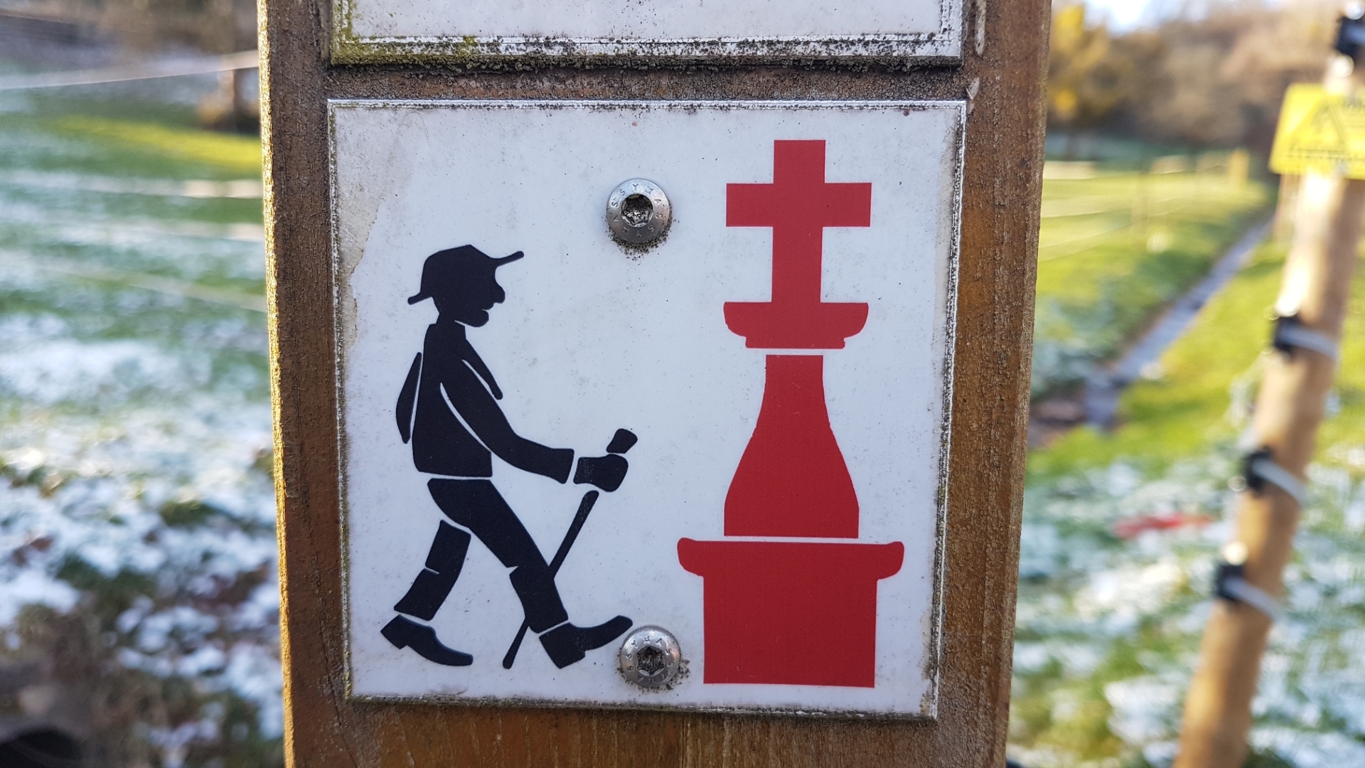 Markierungszeichen Dreiser Kreuzeweg