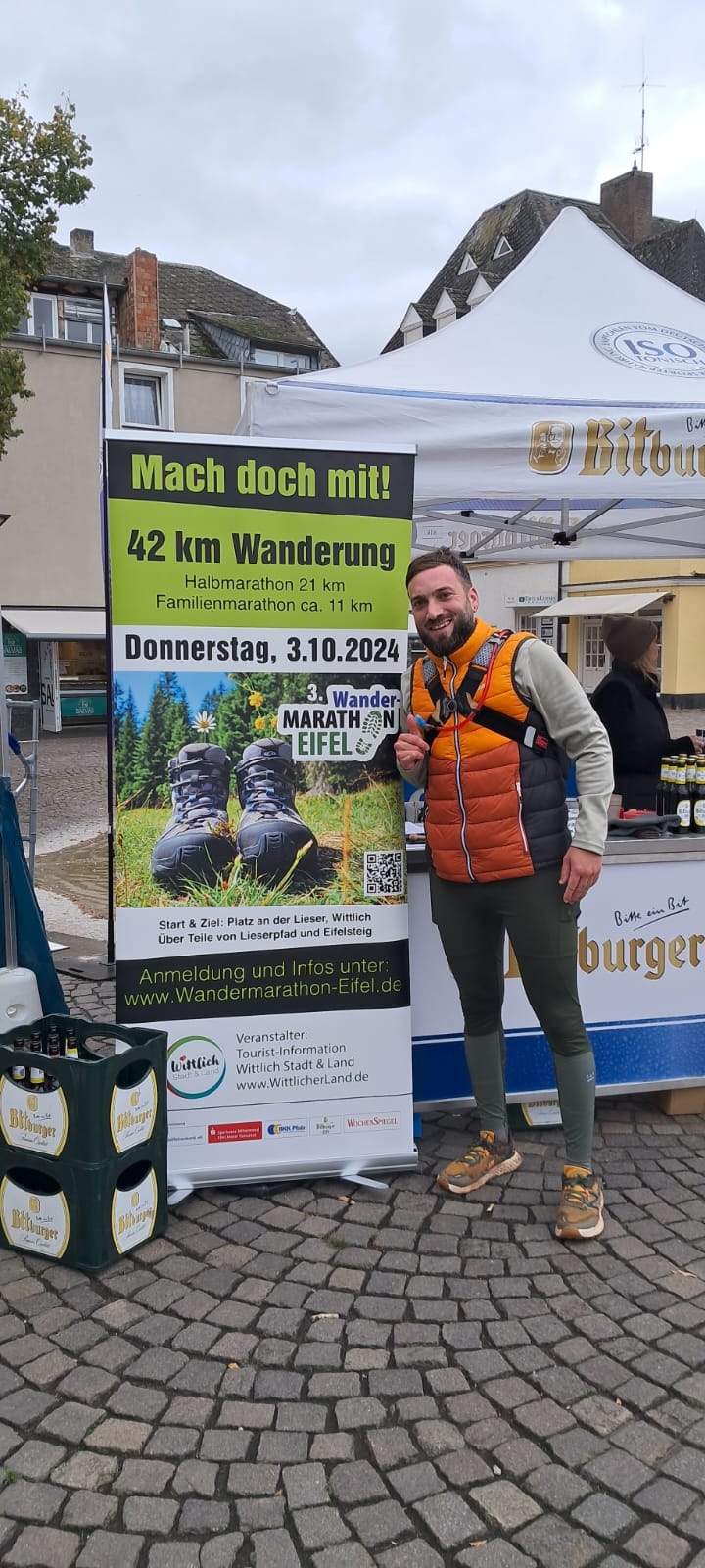 Angekommen - Wandermarathon Eifel
