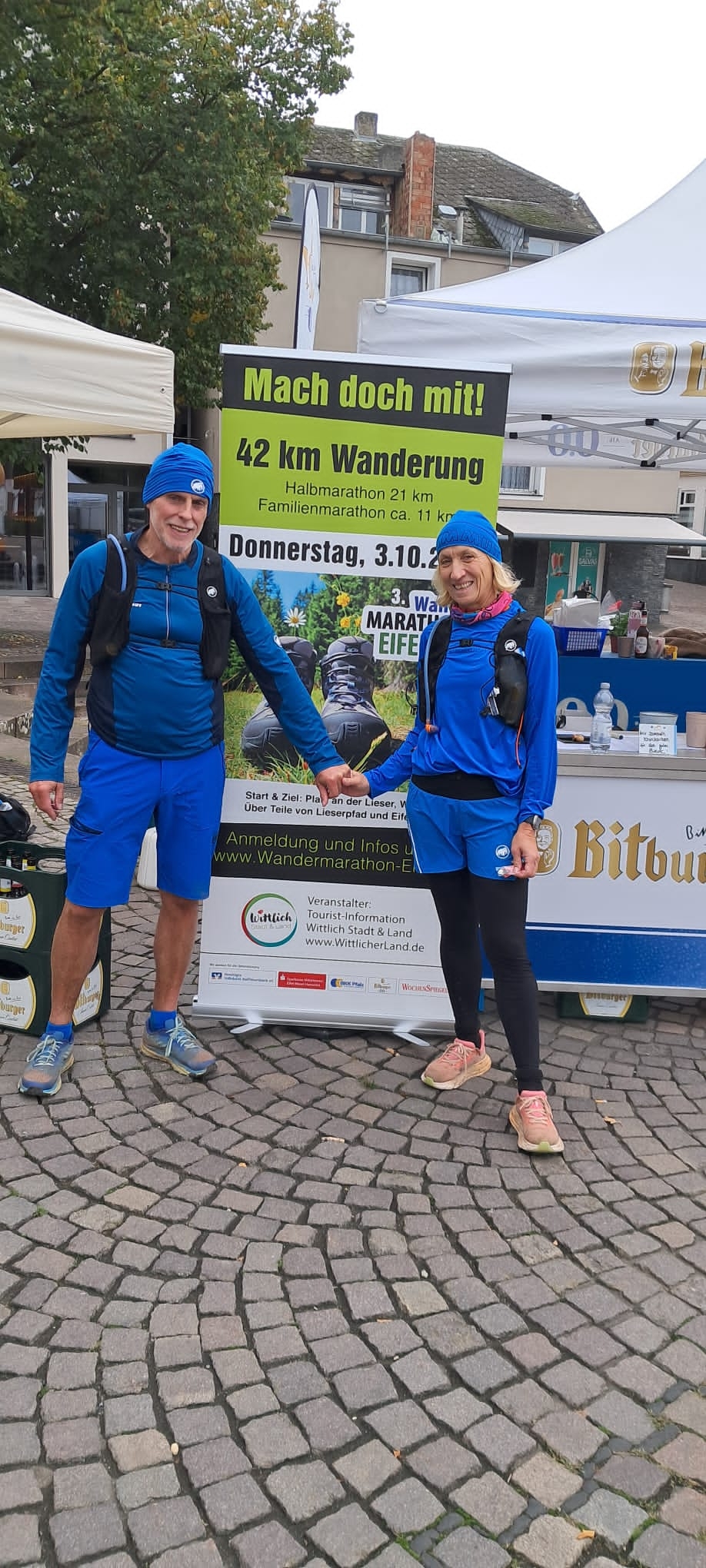 Angekommen - Wandermarathon Eifel