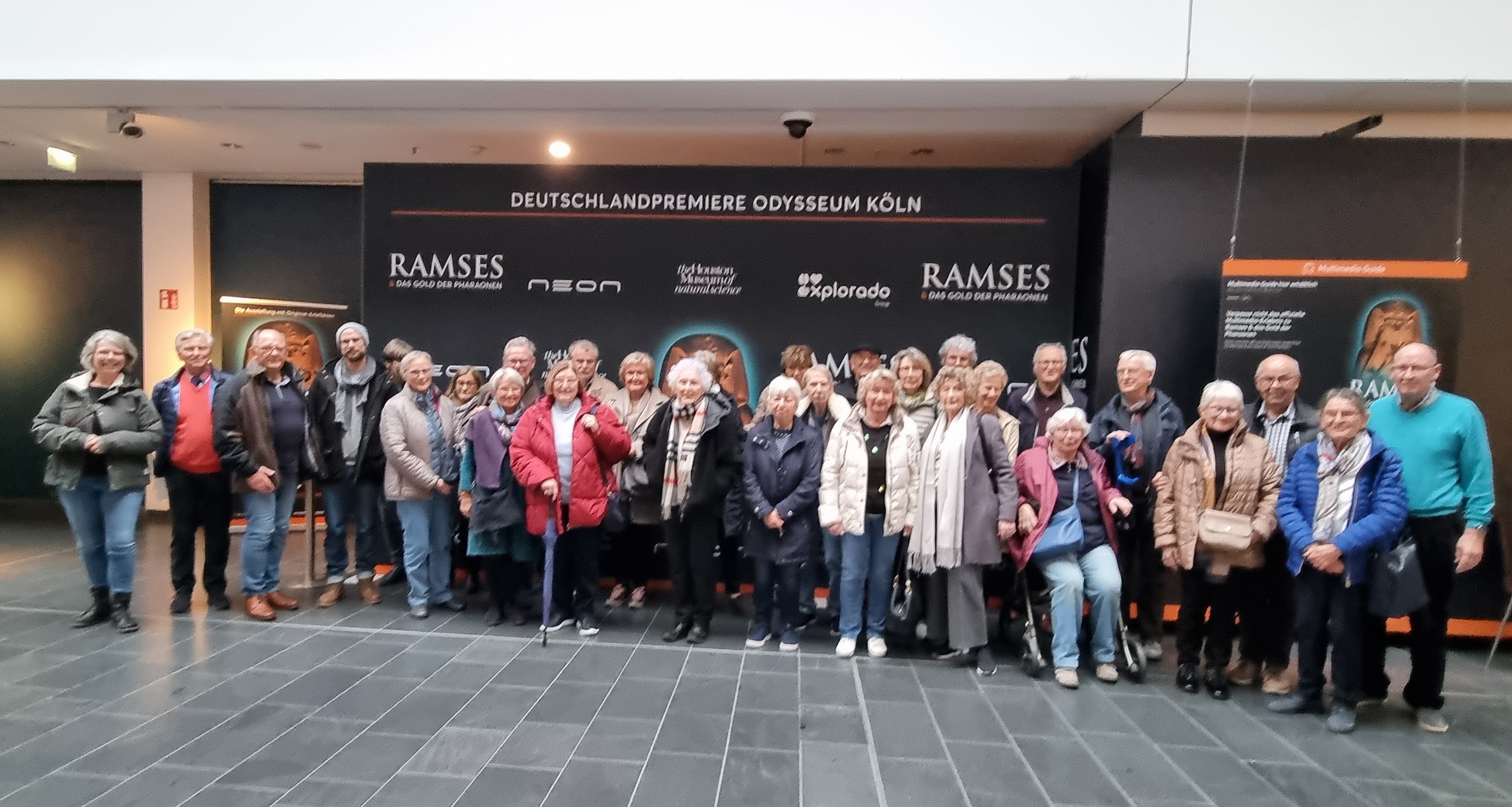 Gruppenbild Ramses-Fahrt
