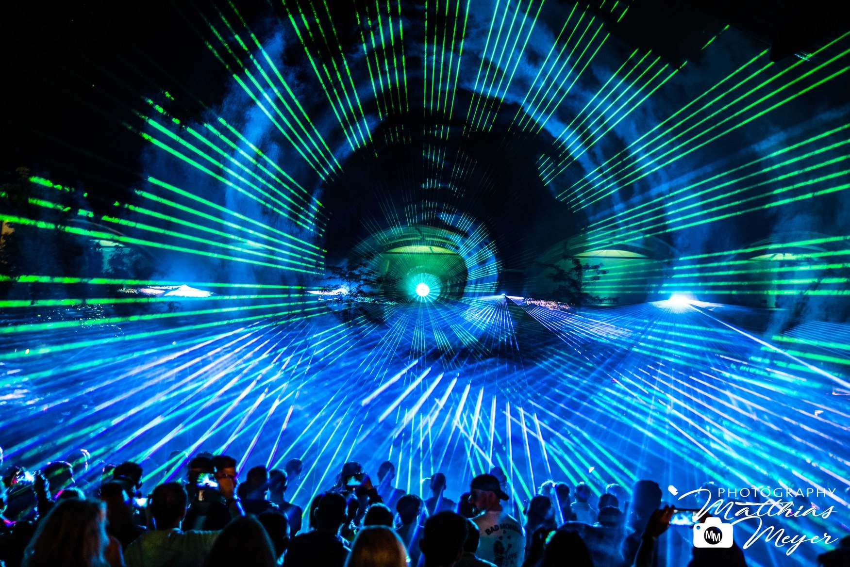 Lasershow Säubrennerkirmes