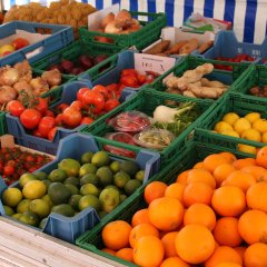 Obst auf dem Markt