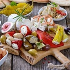 Antipasti auf dem Markt