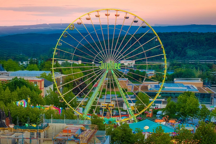 Riesenrad Säubrennerkirmes