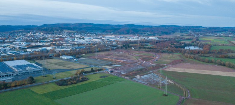 Industriegebiet 3 nord von oben