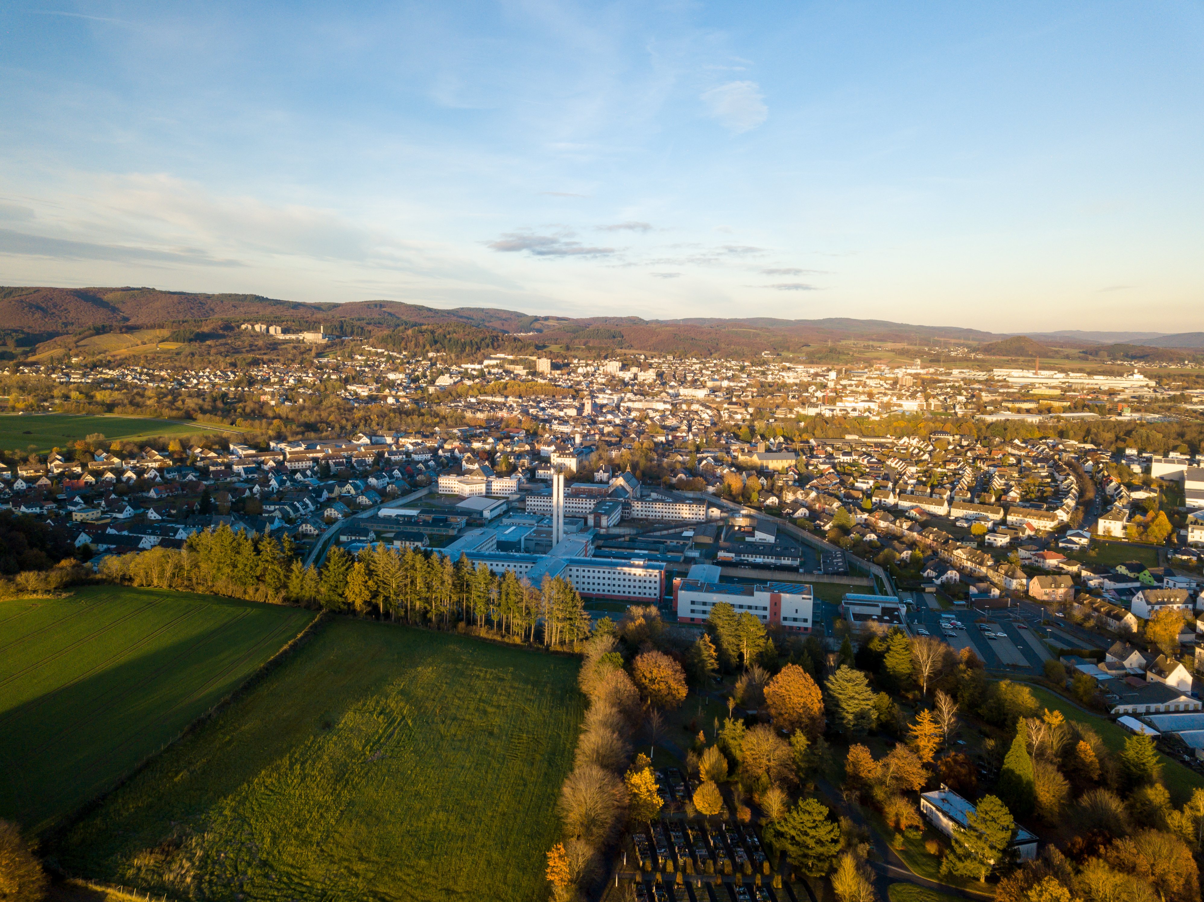 Stadt Wittlich von oben