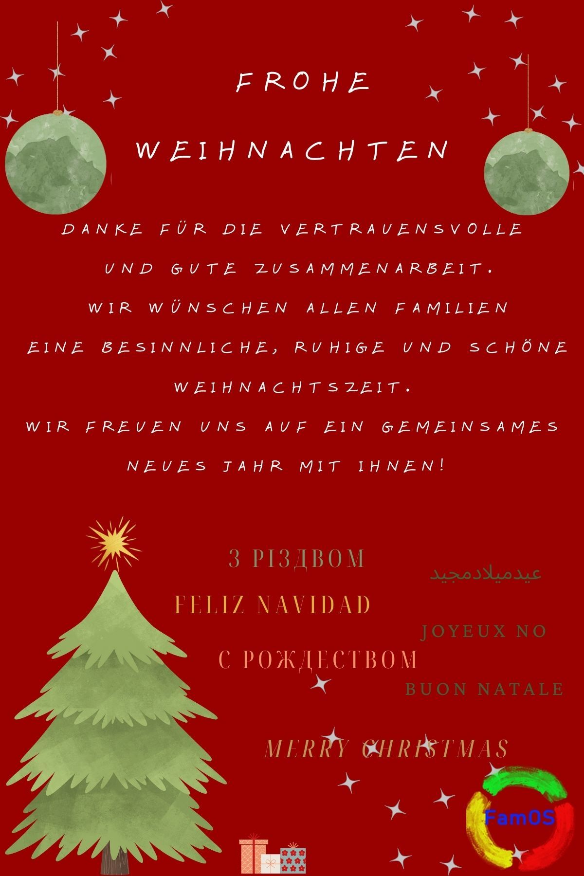 Frohe Weihnachten Feliz Navid - 3 Frohe Weihnachten Feliz Navid - 3