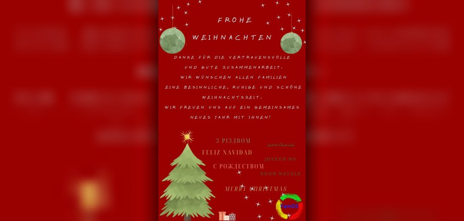 Frohe Weihnachten Feliz Navid - 3