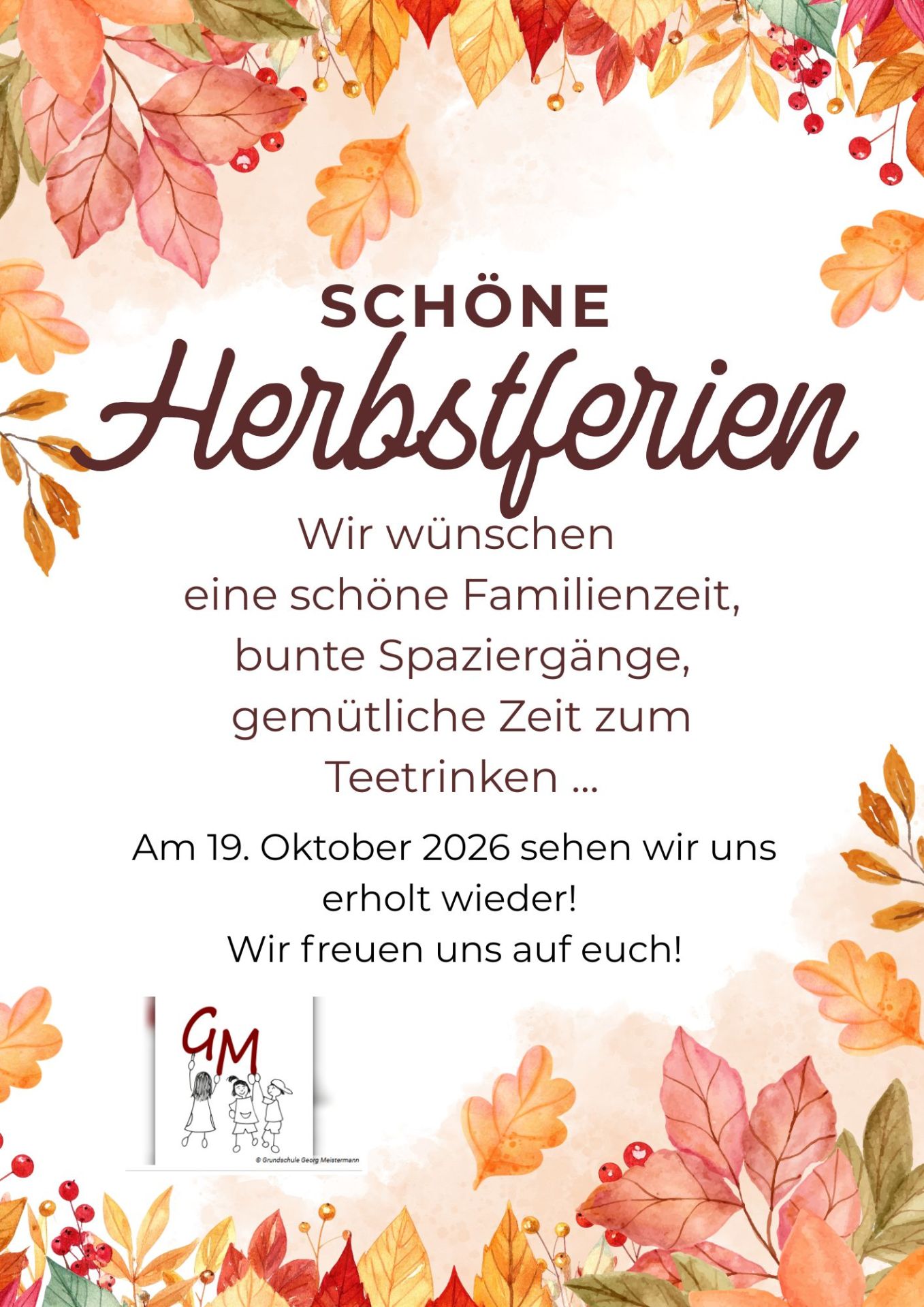 Schöne Herbstferien - 1 Schöne Herbstferien - 1