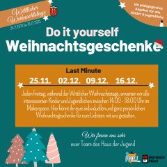 Weihnachten mit HDJ@Makerspace