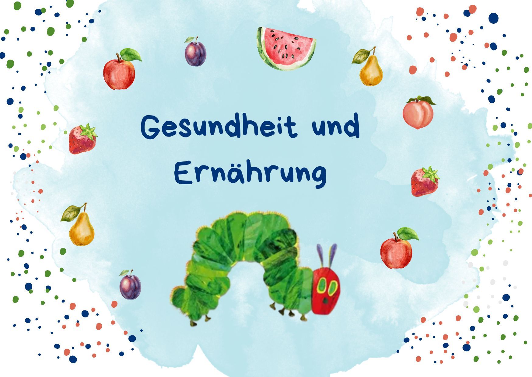 Gesundheit und Ernährung - 1
