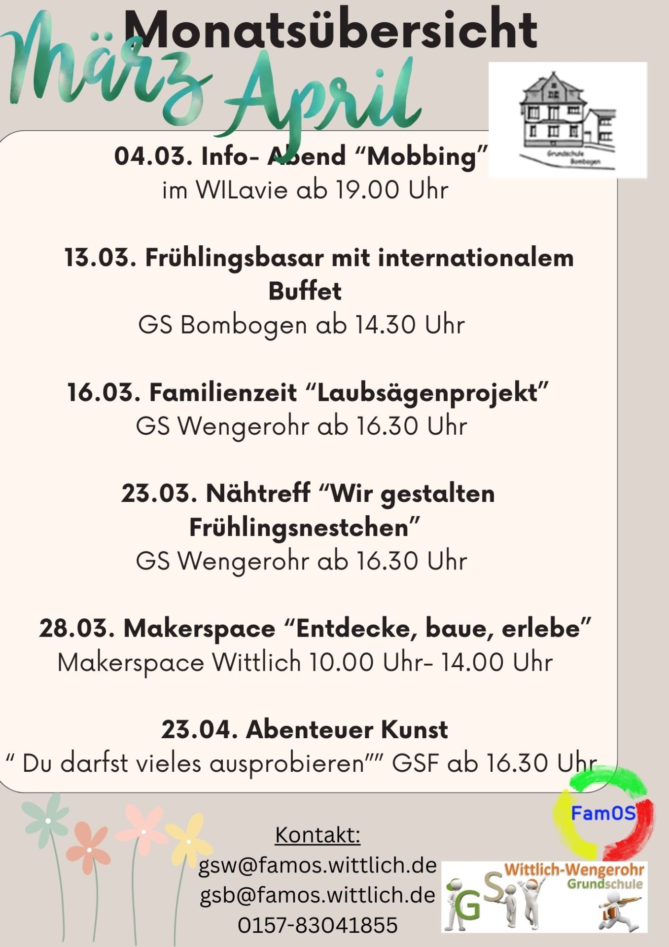 Monatsübersicht - 85